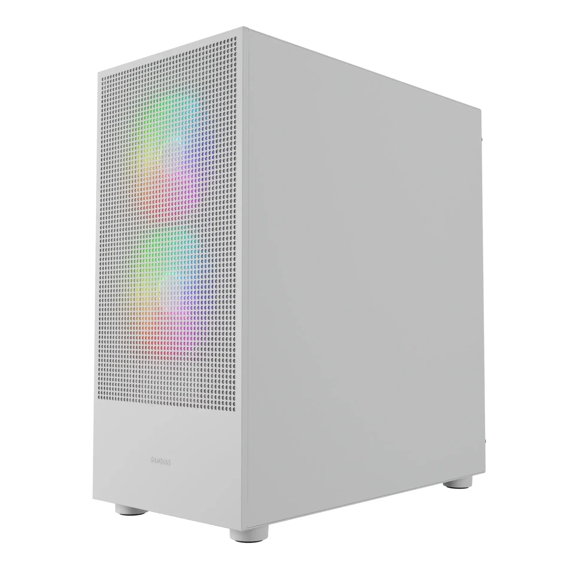 GAMDIAS TALOS M3 MESH ARGB Mid-Tower Gaming Case White - Thumbnail 5