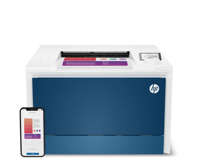 HP Color LaserJet Pro 4203dw A4 Wireless Duplex Color Laser Printer, 35 ppm, Black - Thumbnail 3