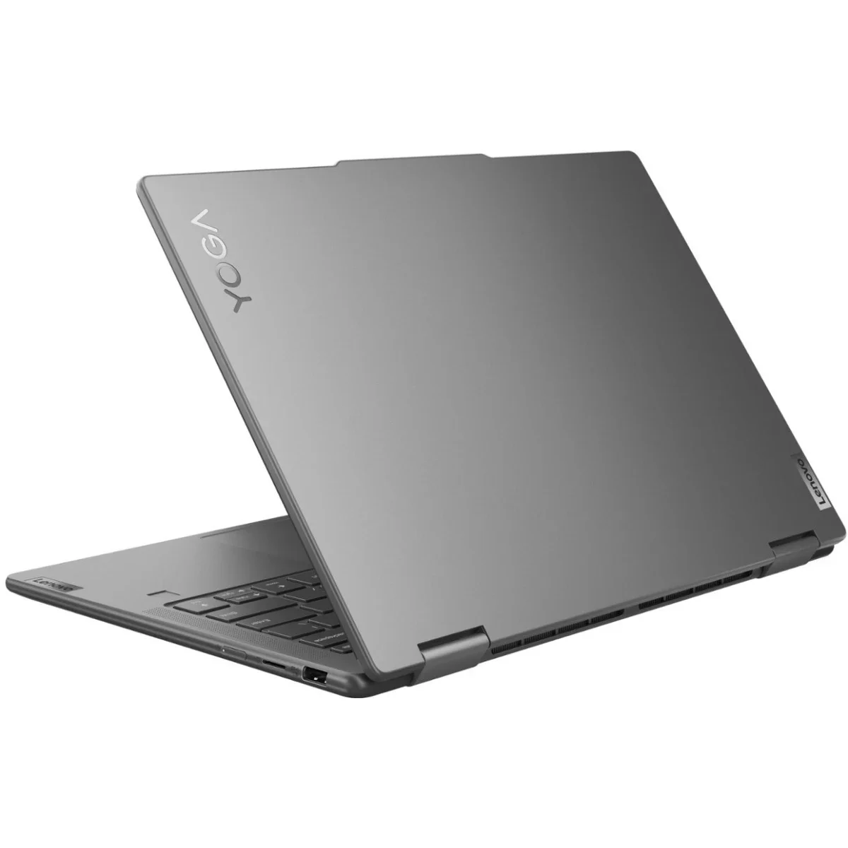 لابتوب Lenovo Yoga 7 16 2-in-1 2024 بمعالج Intel Core Ultra 7 i7-155U وذاكرة 16GB وتخزين 1TB SSD وشاشة لمس 16.0 إنش Storm Grey - Thumbnail 4