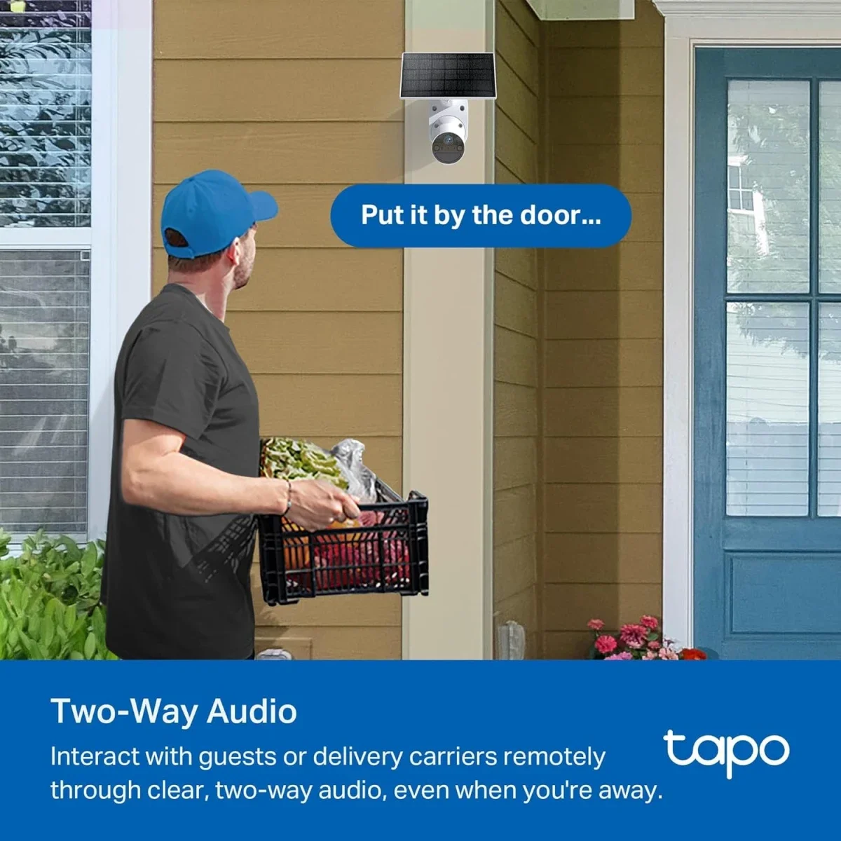 كاميرا مراقبة خارجية TP-LINK Tapo TC82 KIT بدقة 2K و3MP وبطارية مع لوحة شمسية IP65 - Image 8