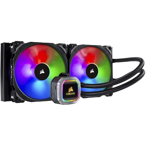 مبرد معالج مائي Corsair Hydro Series H115i RGB PLATINUM مقاس 280 ملم – CW-9060038-WW