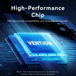 Vention CLOHB 2-in-1 SD 4.0 Card Reader (SD + TF), USB-C - Thumbnail 23