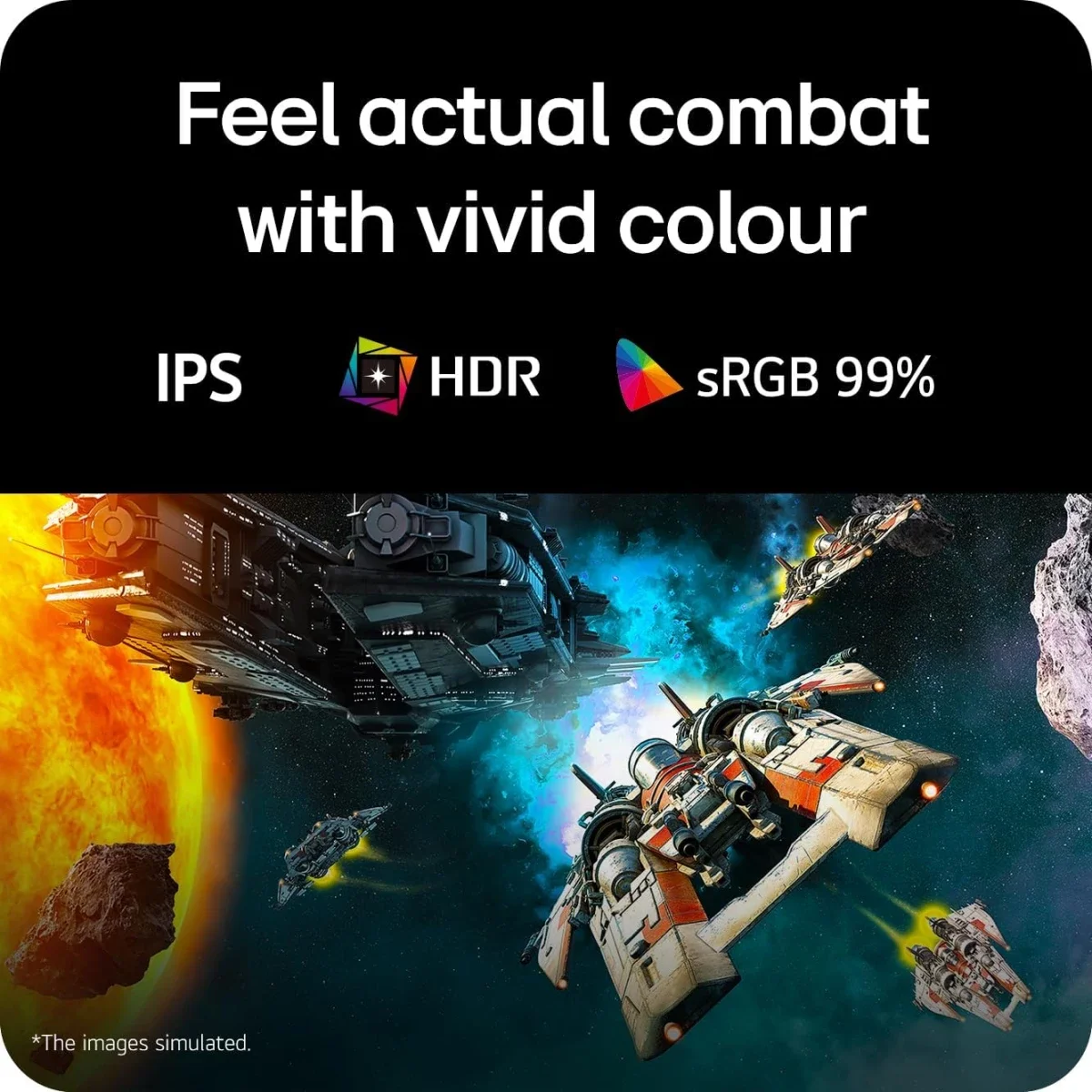 شاشة ألعاب LG 27G523B-B UltraGear G5 مقاس 27 إنش IPS Full HD، 200Hz، 1ms GtG، HDR10، FreeSync وG-SYNC Compatible، أسود - Thumbnail 2