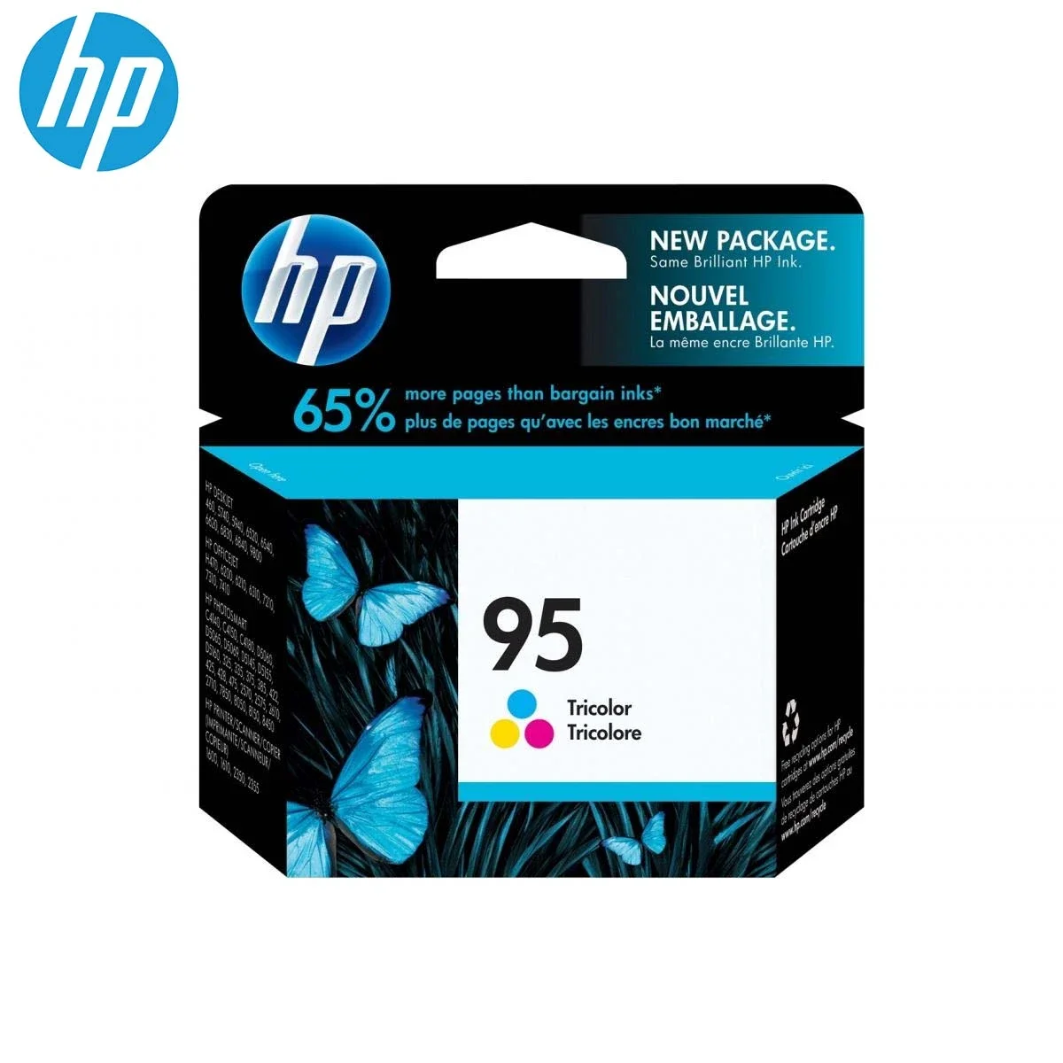 خرطوشة حبر HP C8766WN 95 أصلية ثلاثية الألوان