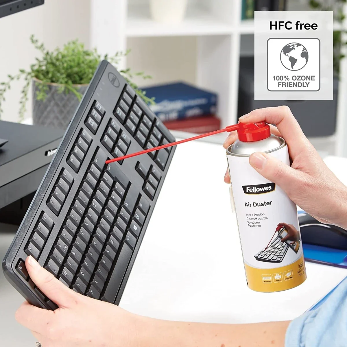 Fellowes HFC-Free Air Duster 350 ml Can 9974906 - Thumbnail 5