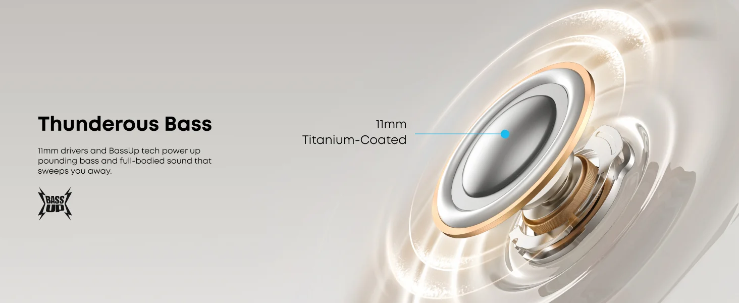 سماعات أذن Anker Soundcore P41i لاسلكية بعزل ضوضاء تكيفي مع علبة شحن 3000mAh، أبيض - Image 22