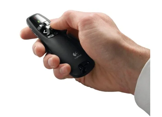 جهاز تحكم بالعروض Logitech R500s لاسلكي بمؤشر ليزر أحمر - جرافيت - Thumbnail 15