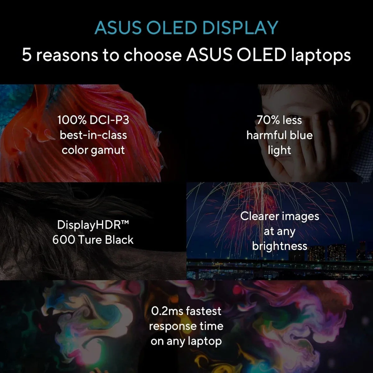 لابتوب Asus Vivobook 14 Flip (2025) TP3407 Copilot+ PC بمعالج Intel Core Ultra 7 256V، شاشة OLED لمس 14.0 إنش، 16GB RAM، 512GB SSD - Image 5