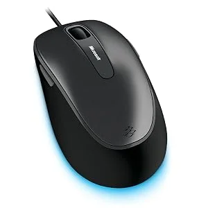 ماوس Microsoft Comfort Mouse 4500 سلكي USB مع 5 أزرار قابلة للتخصيص - أسود - Thumbnail 6