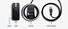 محول واي فاي TP-LINK Archer T9UH AC1900 USB 3.0 ثنائي النطاق - Image 4