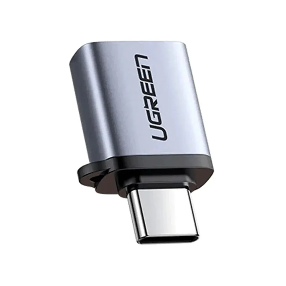 محول Ugreen USB-C ذكر إلى USB 3.0 A أنثى OTG بسرعة 5Gbps لون Space Gray - Image 2