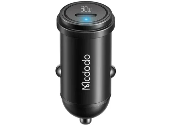 Mcdodo CC-7491 30W USB-C PD Mini Car Charger - Black - Image 4