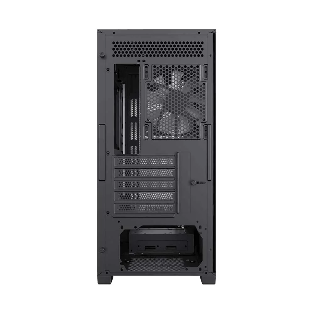 كيس كمبيوتر ألعاب GameMax Destroyer MB أسود بواجهة شبكية Micro-ATX - Image 3