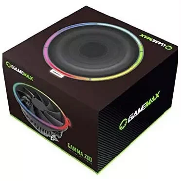 GameMax Gamma 200 RGB CPU Air Cooler - Black - Image 10