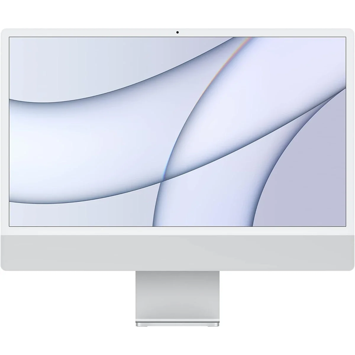 Apple iMac 24-inch All-in-One Desktop (2021) M1 8-Core CPU 8-Core GPU 8GB RAM 256GB SSD 4.5K Retina Display Silver - Image 7