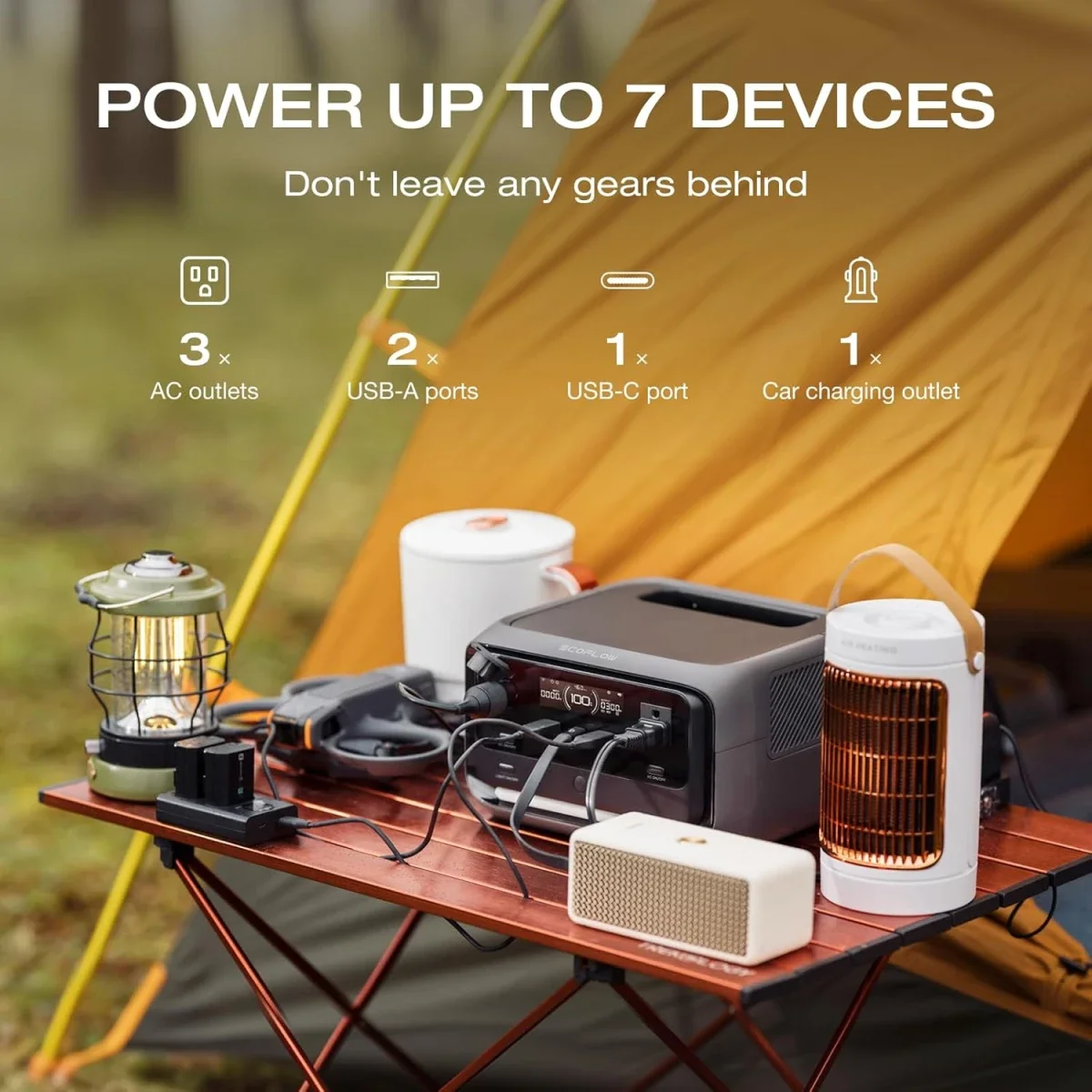 EcoFlow RIVER 3 Plus Portable Power Station 245Wh 600W - Thumbnail 8