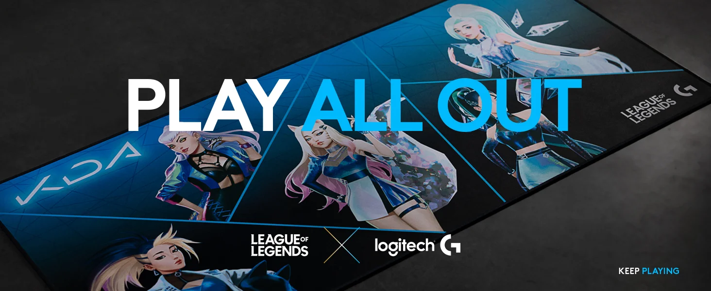 Logitech G840 XL K/DA Edition Gaming Mouse Pad 900 x 400 mm - Image 7