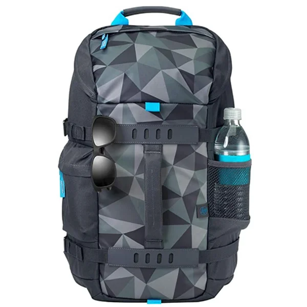 حقيبة ظهر لابتوب HP مقاس 15.6 بوصة لون رمادي Facet Grey Odyssey Sport 5WK93AA - Image 5