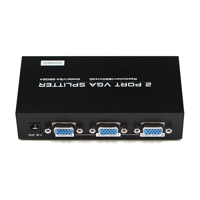 موزع VGA بمنفذين مع طاقة - Image 2
