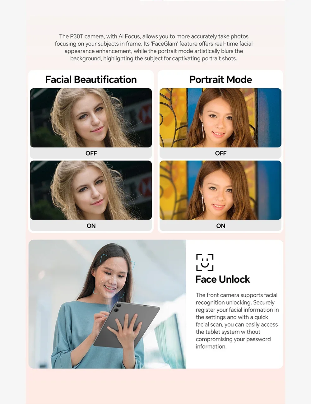 TECLAST P30T (2025) 10.1-Inch IPS 90Hz Android 14 Wi-Fi Tablet, 128GB, 4GB RAM, Grey - Thumbnail 28