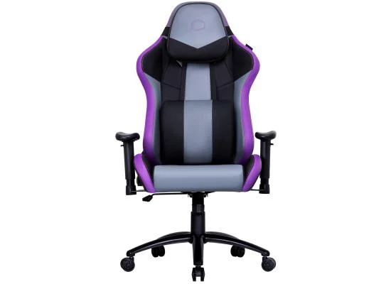 كرسي ألعاب Cooler Master Caliber R3 بنفسجي بمساند ذراع 2D وإمالة 180 درجة وحمولة 150 كغ - Thumbnail 3