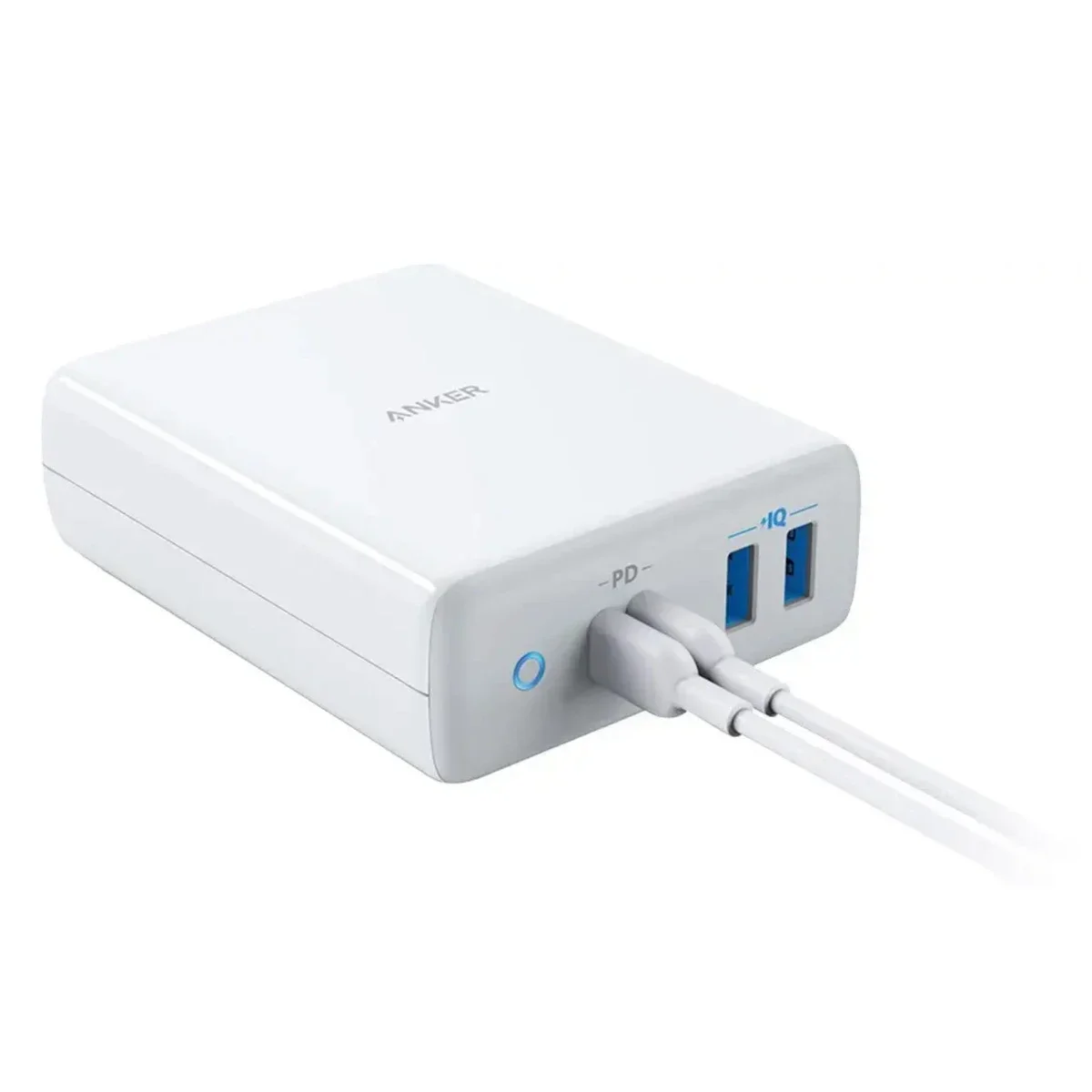 Anker PowerPort Atom PD 4 100W 4-Port USB-C Charging Station White - Thumbnail 2
