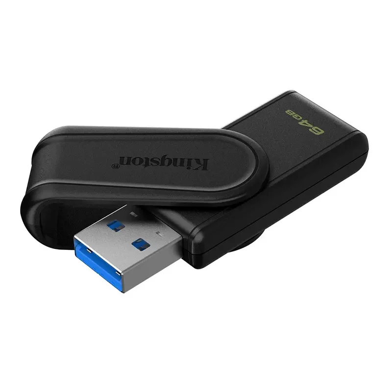 فلاش ميموري Kingston DataTraveler Exodia S 64GB بغطاء دوّار (DTXS/64GB)