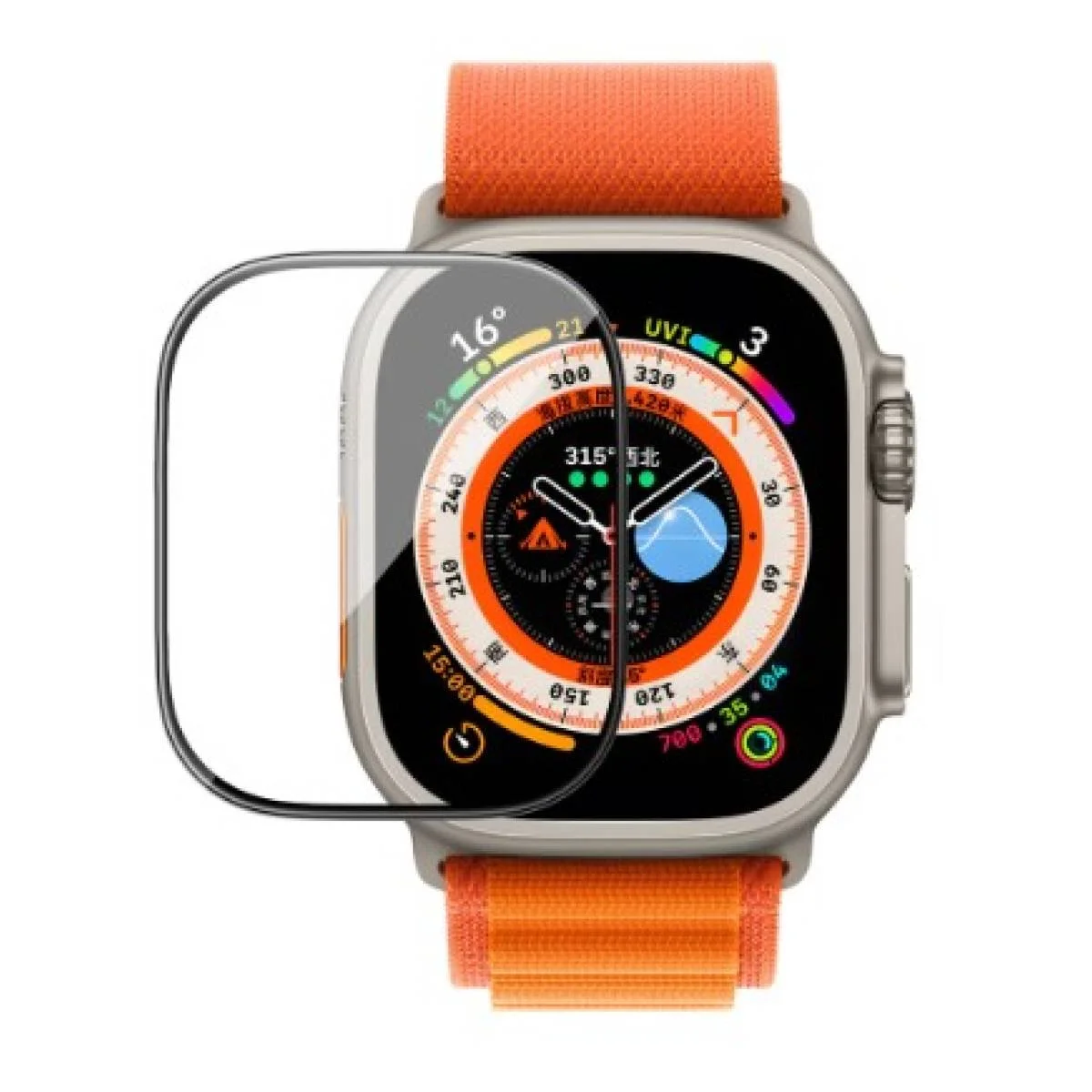 WIWU JD-107 Easy Install Watch Screen Protector 42mm Transparent - Image 5