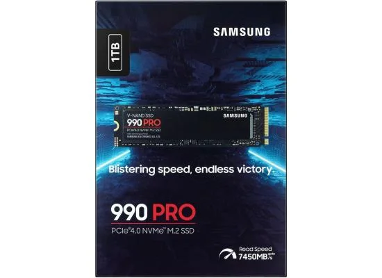 وحدة تخزين SSD Samsung 990 PRO 1TB PCIe 4.0 NVMe M.2 قراءة وكتابة 7450/6900 MB/s - Image 3