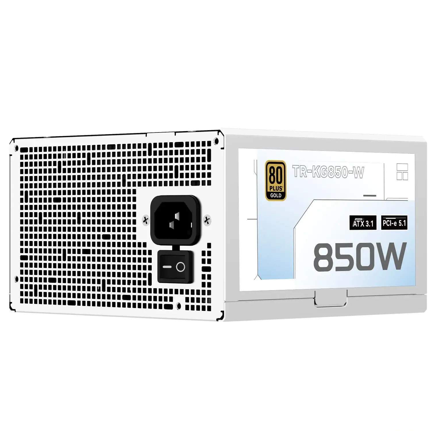 Thermalright KG-850-W 850W 80 Plus Gold Fully Modular ATX 3.1 Power Supply - White - Thumbnail 3