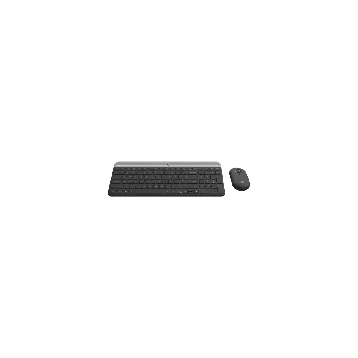 Logitech MK470 Slim Wireless Keyboard and Mouse Combo - Graphite - Thumbnail 3