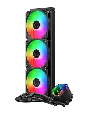 Cooler Master MasterLiquid 360 Core II Liquid CPU AIO Cooler 360mm ARGB White - Image 11