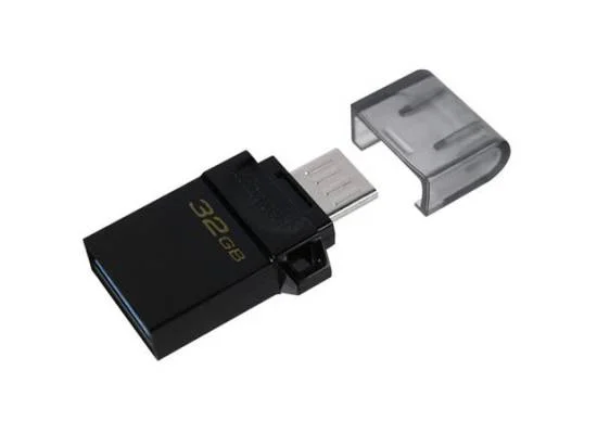 فلاش ميموري Kingston DataTraveler microDuo 3 G2 بسعة 32GB OTG مع micro-USB - Image 2