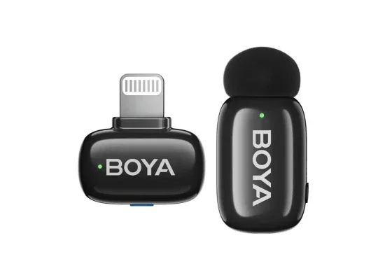 ميكروفون لافالير لاسلكي Boya Mini-16 للآيفون مع تغيير الصوت بالذكاء الاصطناعي - Image 8