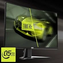 MSI MAG 27CQ6F 27-Inch Curved Rapid VA WQHD Gaming Monitor, 180Hz, 0.5ms, Black - Thumbnail 12