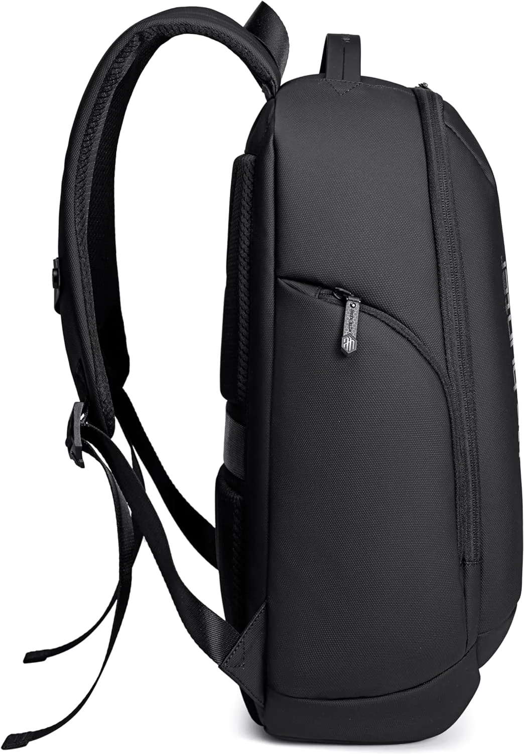 حقيبة ظهر للابتوب Arctic Hunter B00554 مقاس 15.6 إنش من بوليستر متين بمنفذ USB وسماعات – رمادي - Image 6