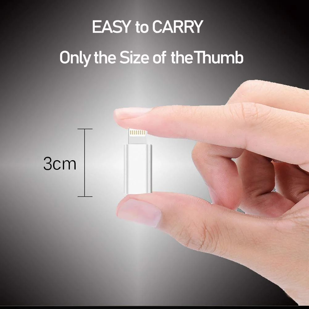USB-C Female to Lightning Male Adapter for iPhone - Image 4