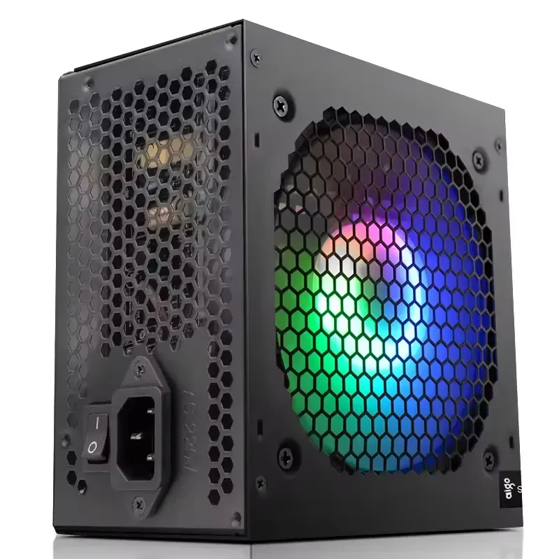 مزود طاقة Aigo Warrior AK1000 1000 واط بكابلات ثابتة - أسود - Image 6