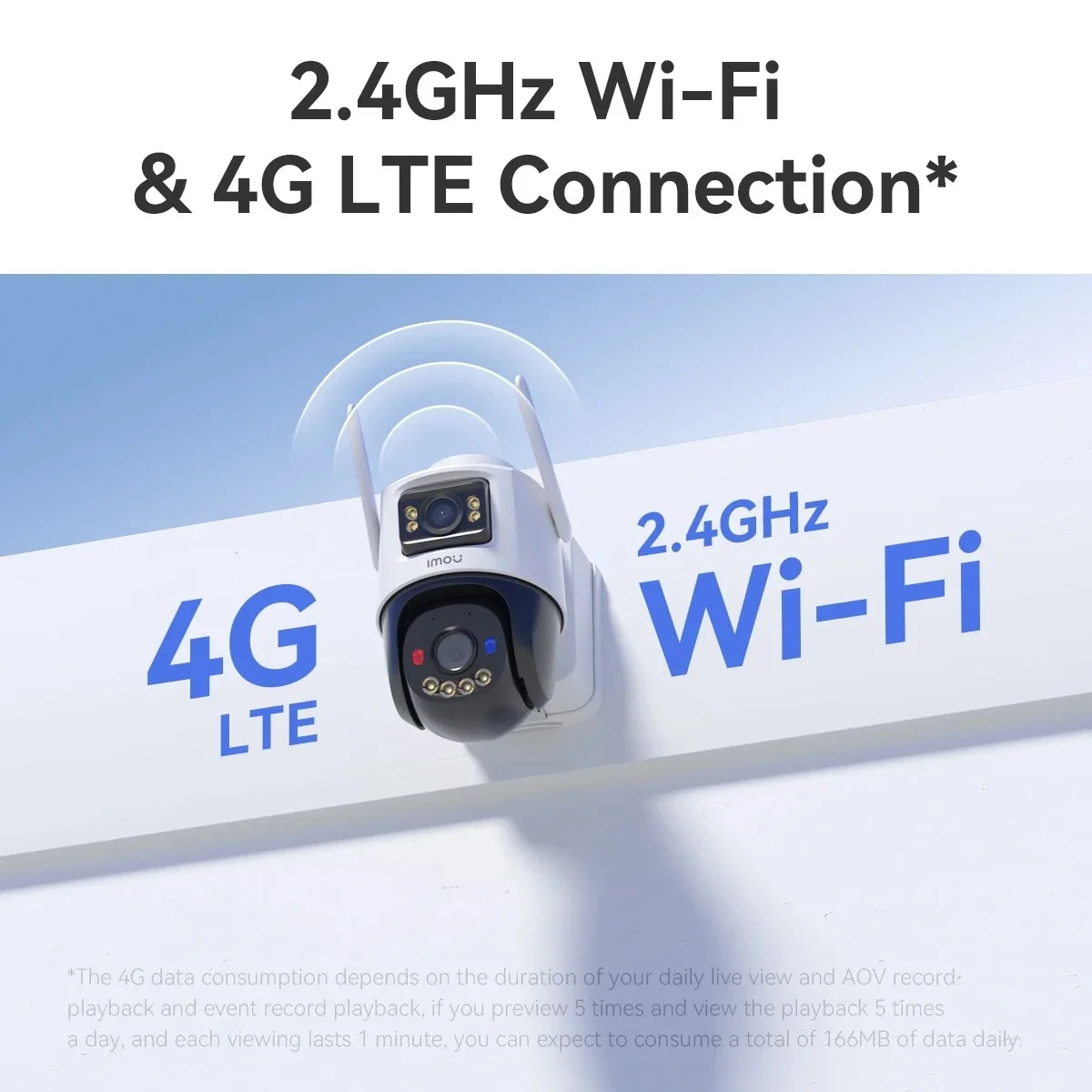 كاميرا مراقبة خارجية IMOU AOV Dual بدقة 10MP تعمل بالطاقة الشمسية PTZ بزاوية 360° مع 4G LTE وWi-Fi - Thumbnail 2