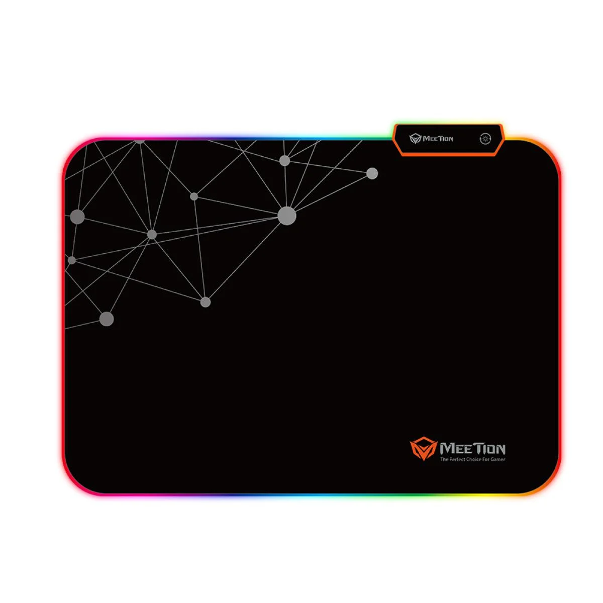 Meetion PD120 Rubber Gaming Mouse Pad with RGB LED Lighting