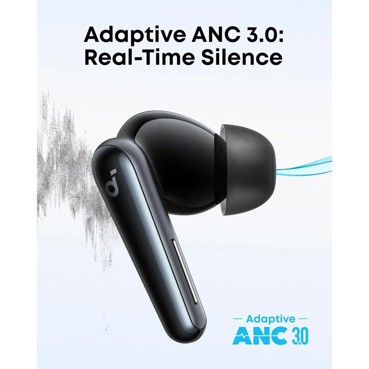 سماعات أذن لاسلكية Anker Soundcore Liberty 5 بإلغاء الضوضاء - أسود - Thumbnail 3