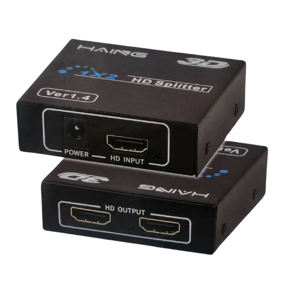 HAING HI-HD102F 2-Port Full HD HDMI Splitter