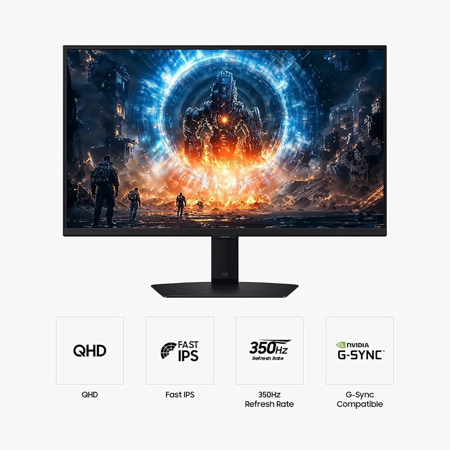 Samsung Odyssey G6 FG600 27-inch QHD IPS 350Hz 1ms Flat Gaming Monitor - Image 4