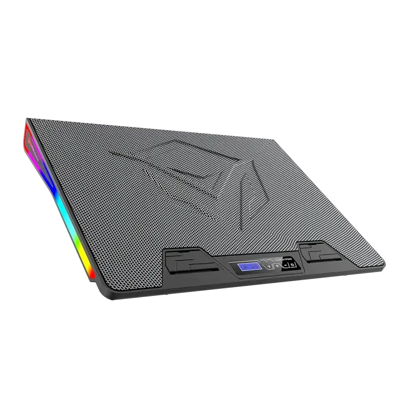 Meetion CP5050 Gaming Cooling Pad for 9-19 Inch Laptops with RGB Backlight - Thumbnail 4