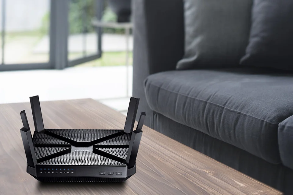 جهاز انترنت لاسلكي TP-LINK Archer C3200 (Wi-Fi Router) متطور ثلاثي النطاق مصمم لتوفير إنترنت فائق السرعة للمنازل والمكاتب الكبيرة التي تحتوي على أجهزة متعددة - Image 2