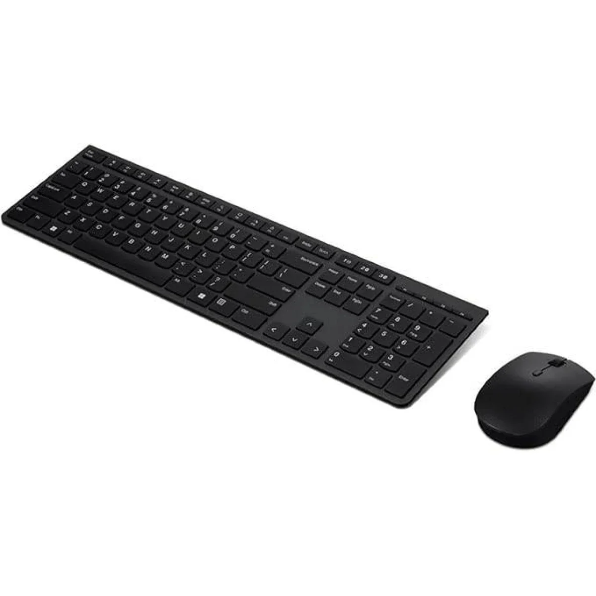 مجموعة Lenovo Professional Slim لاسلكية قابلة لإعادة الشحن لوحة مفاتيح وفأرة بتخطيط عربي/إنجليزي - Image 3