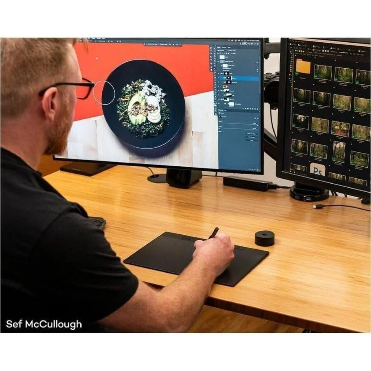 لوح رسم Wacom Intuos Pro 2025 كبير لاسلكي 377 × 253 مم مع Pro Pen 3 - Thumbnail 2