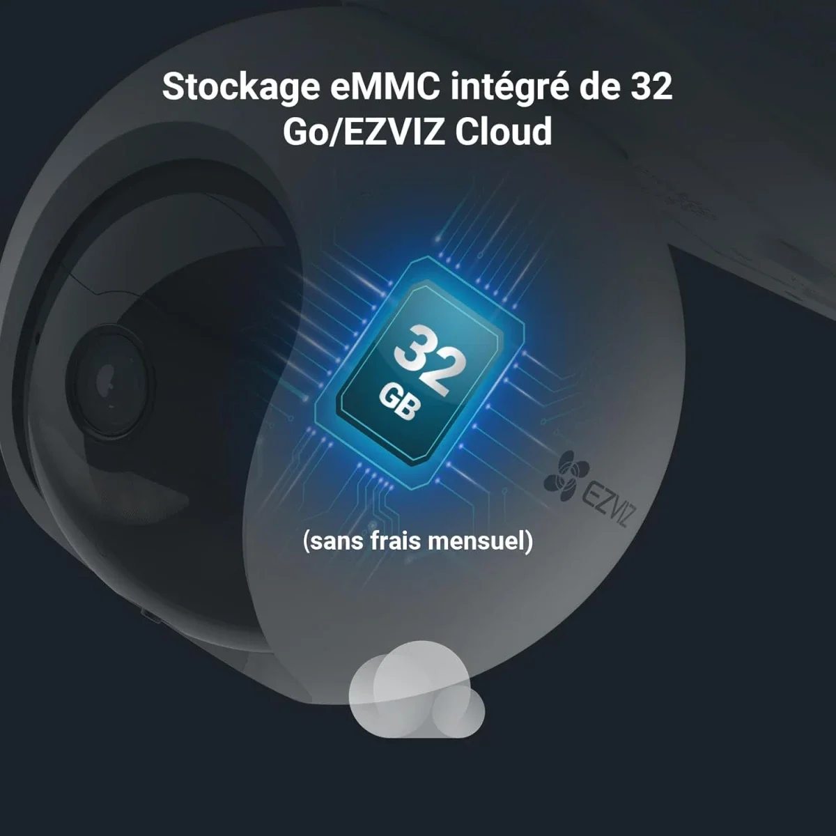 كاميرا مراقبة خارجية Ezviz CS-HB8 بدقة 4MP و2K+ تعمل عبر Wi‑Fi وبطارية - Image 4