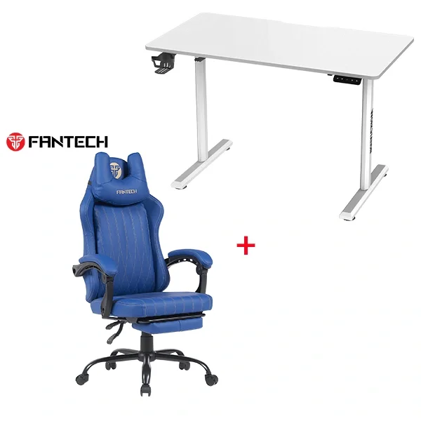 طقم كرسي عاب ومكتب طول 110 سم - Fantech مكتب قابل للتعديل والرفع