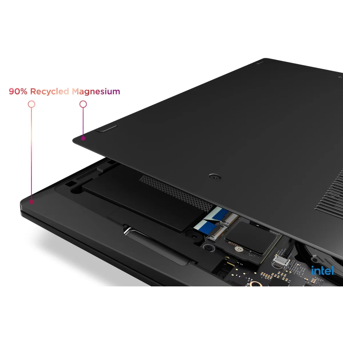 لابتوب Lenovo ThinkPad X1 Carbon Gen 14 Aura Edition بمعالج Intel Core Ultra 7 355، رام 32GB، SSD 1TB PCIe 4.0، شاشة 14 إنش FHD IPS لمس، Wi‑Fi 7، Windows 11 Pro - Image 5